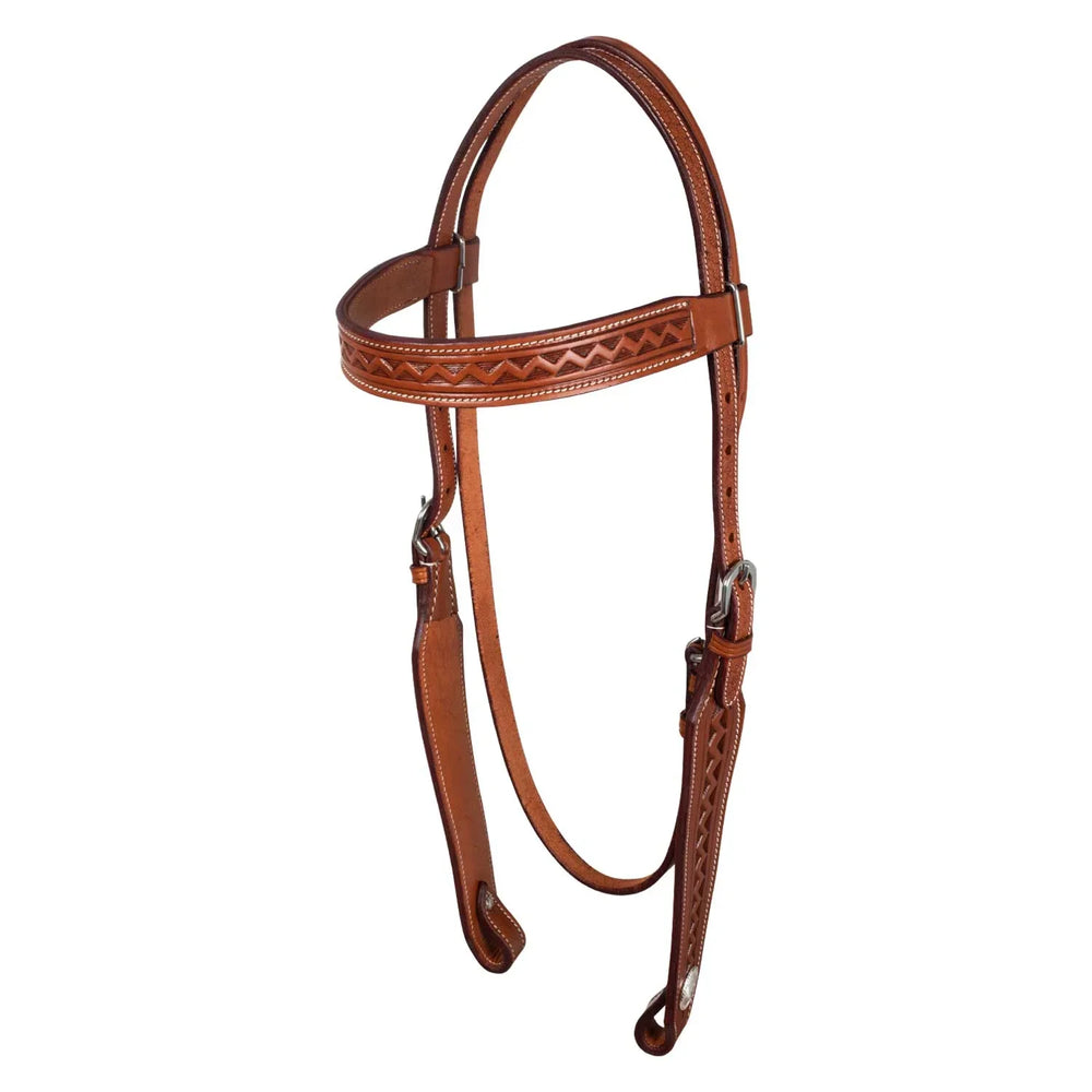 McBryan western headstall border stamp MBH01000