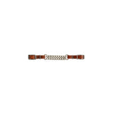 Lakota leather curb double chain MO00198