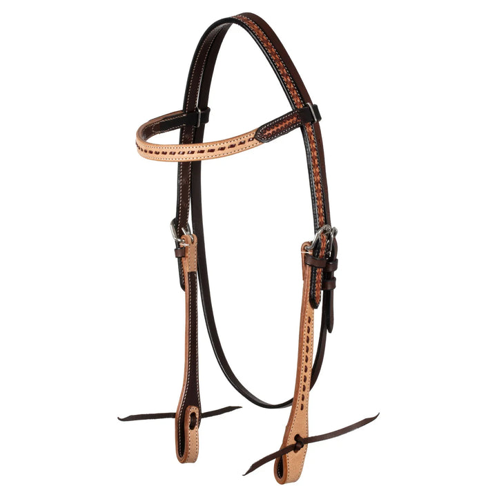 Pool's 2 tone western bridle