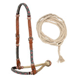 Pool's sand pearls bosal set with cotoon mecate reins