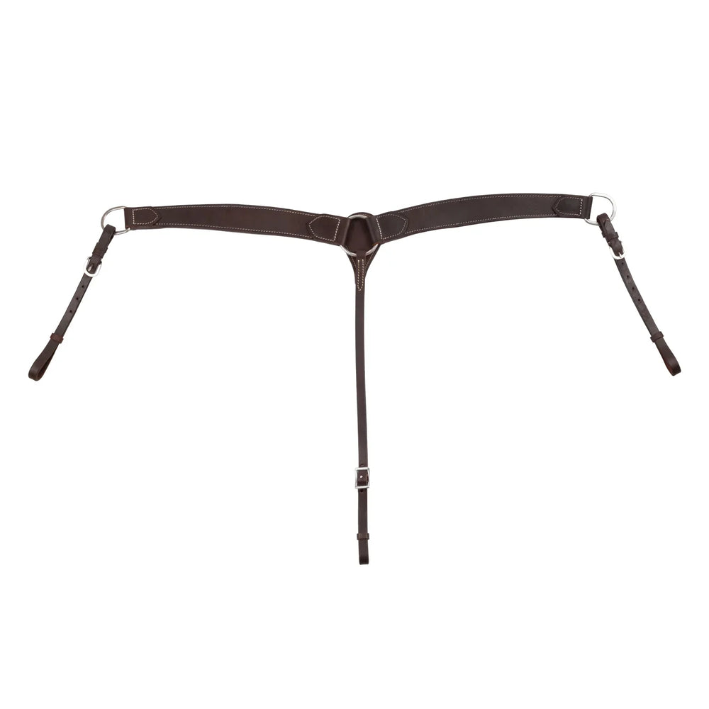 Lakota western leather breastplate