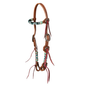 Pool's blue star western bridle