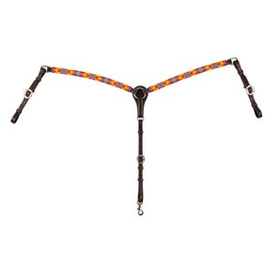 Pool's western multicolor beaded oil breastplate