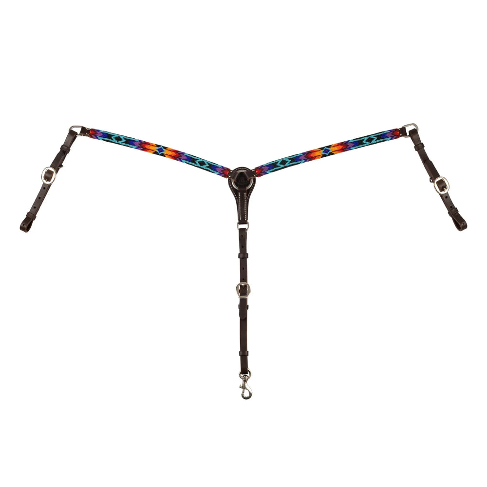 Pool's western serape beaded breastplate
