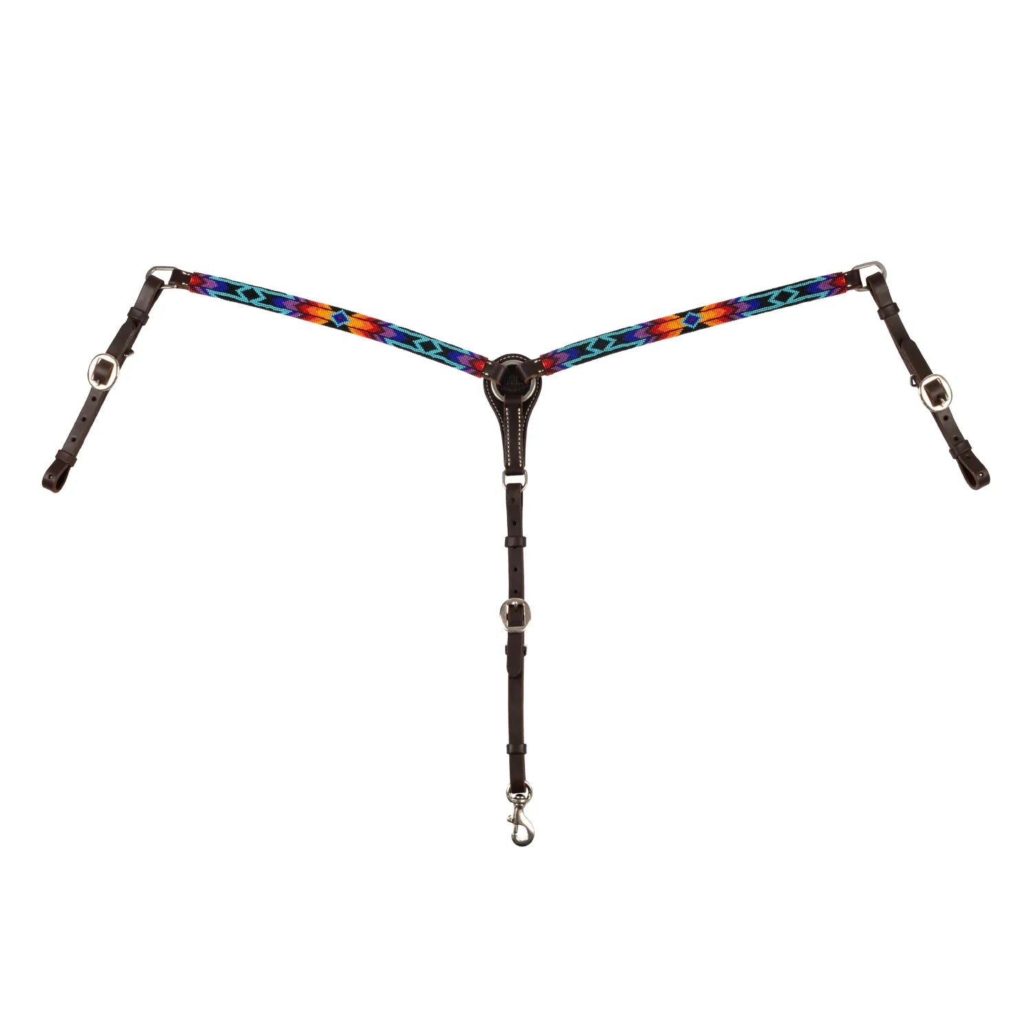Pool's western serape beaded breastplate