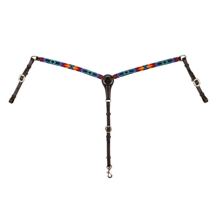 Pool's western serape beaded breastplate
