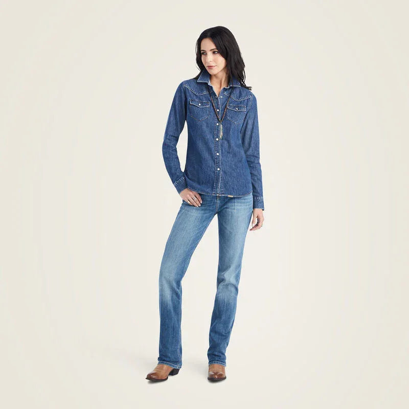Ariat farriday denim shirt for women