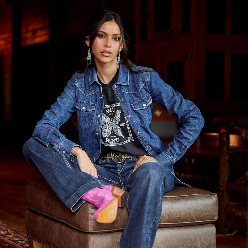 Ariat farriday denim shirt for women
