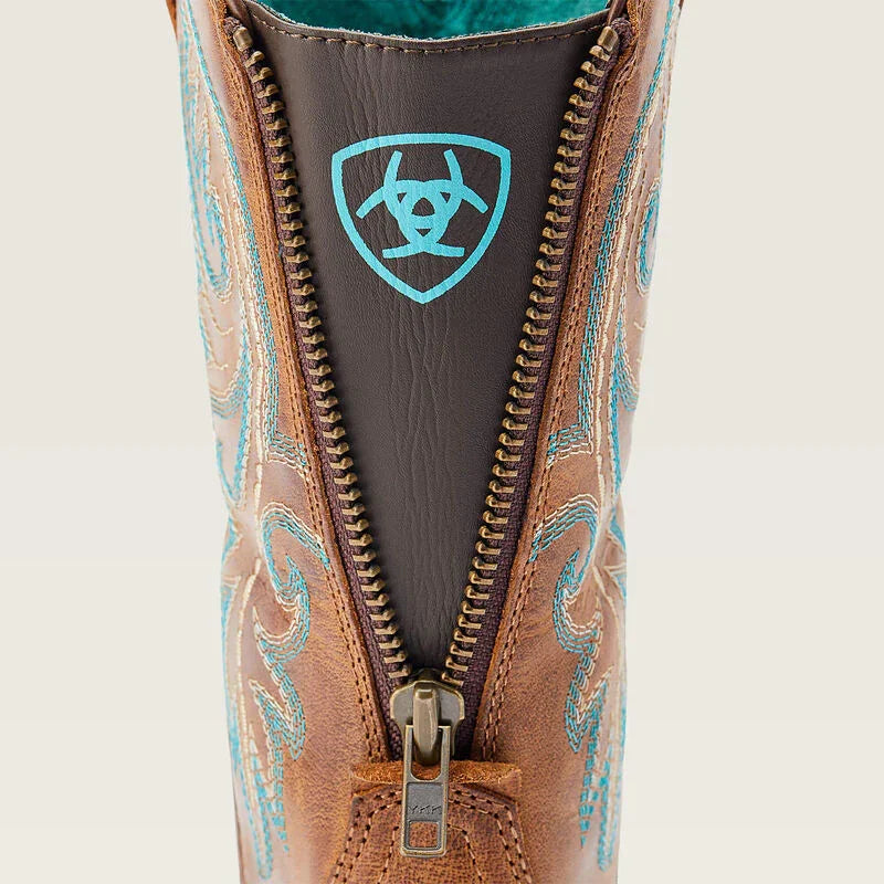 Ariat round up back zip Westernstiefel für Damen