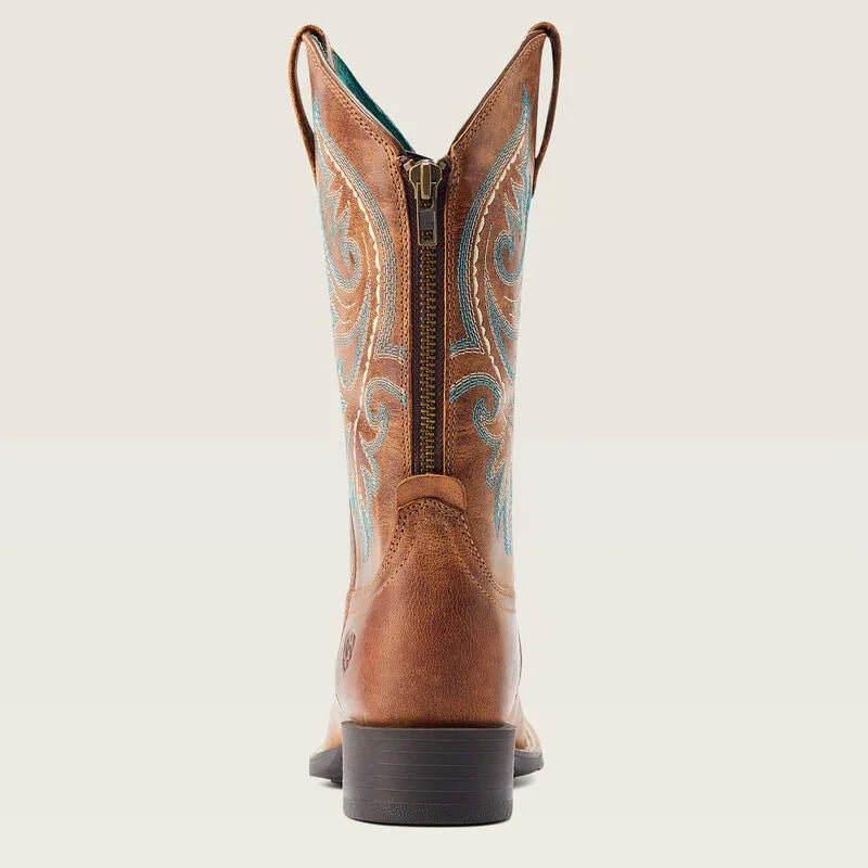 Ariat round up back zip Westernstiefel für Damen