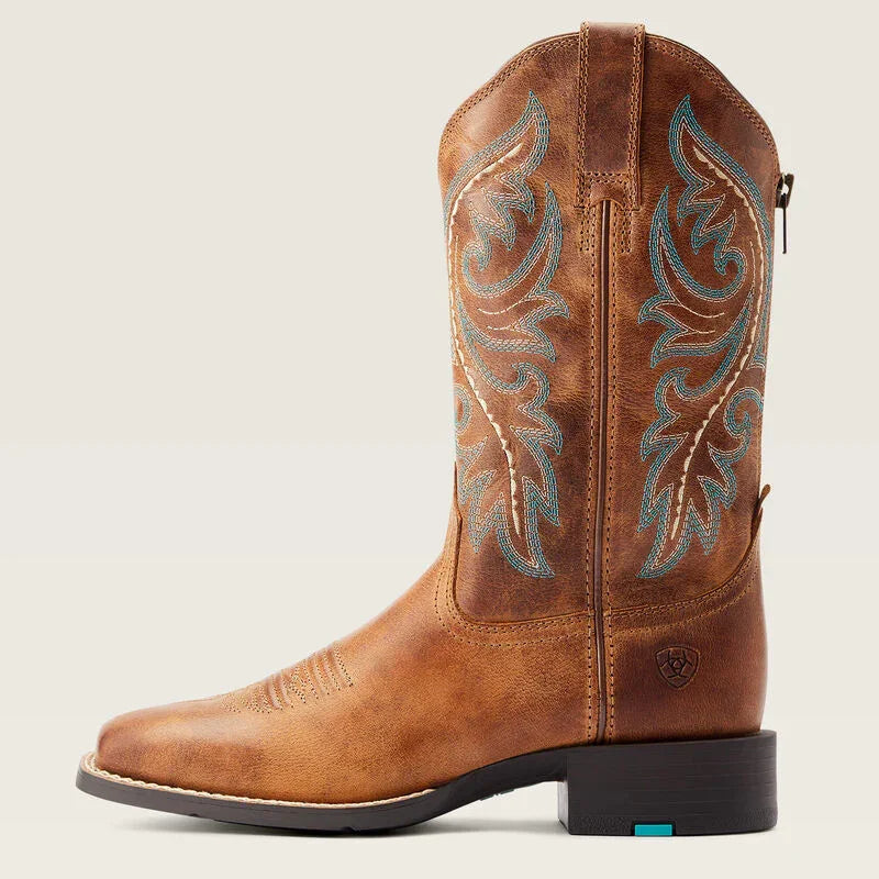 Ariat round up back zip Westernstiefel für Damen