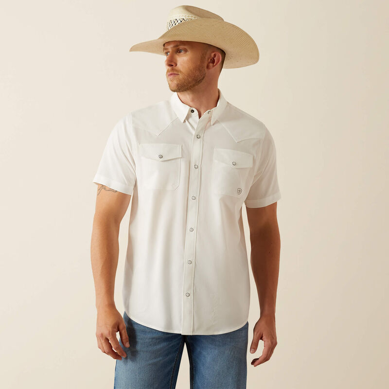 Ariat ventTEk western fitted snap shirt