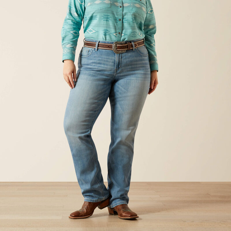 Ariat mid rise alessia straight legJean for ladies