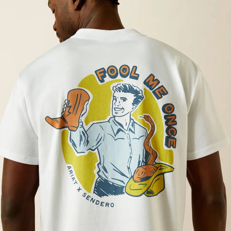 Ariat sendero fool me once T- shirt for men