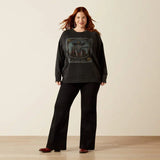 Ariat oversize sendero when life gives you agaves sweatshirt