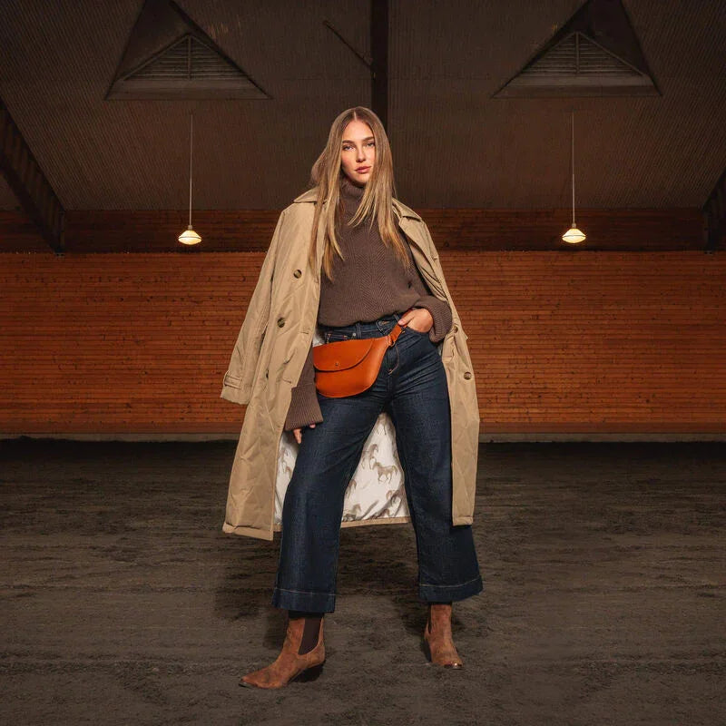 Ariat ultra high rise countryside wide leg jean for ladies