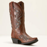 Ariat heritage bliss x toe western boot for ladies