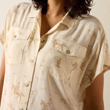 Ariat badlands Western shirt