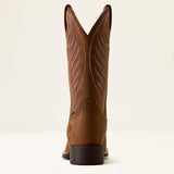 Ariat Round Up wasserdichter Westernstiefel mit breiter, eckiger Zehenpartie für Damen
