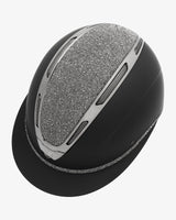 Equestro Women's Apocalypse helmet matte shell and rhinestones homologation EN 1384-2023 etw 02017