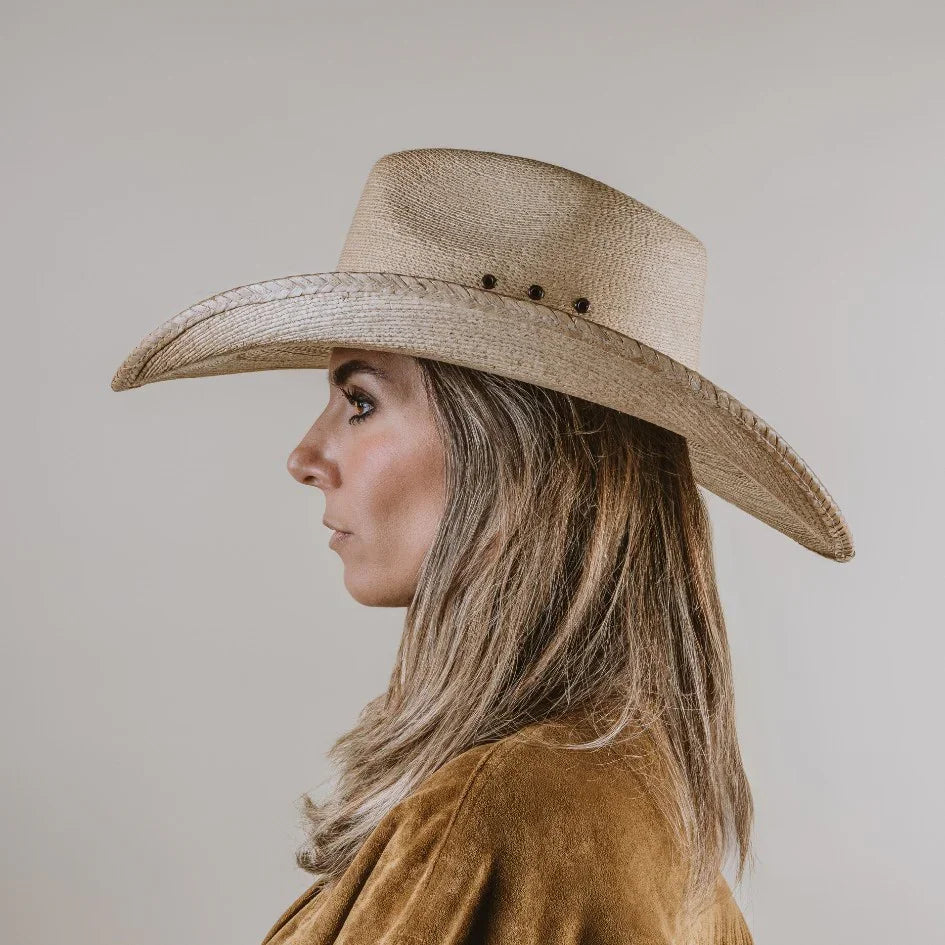 Sandoval Durango premium cowboy straw hat for ladies