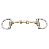 Herm. Sprenger Dynamic RS Eggbutt bradoon with D-shaped rings 14 mm double jointed 40244