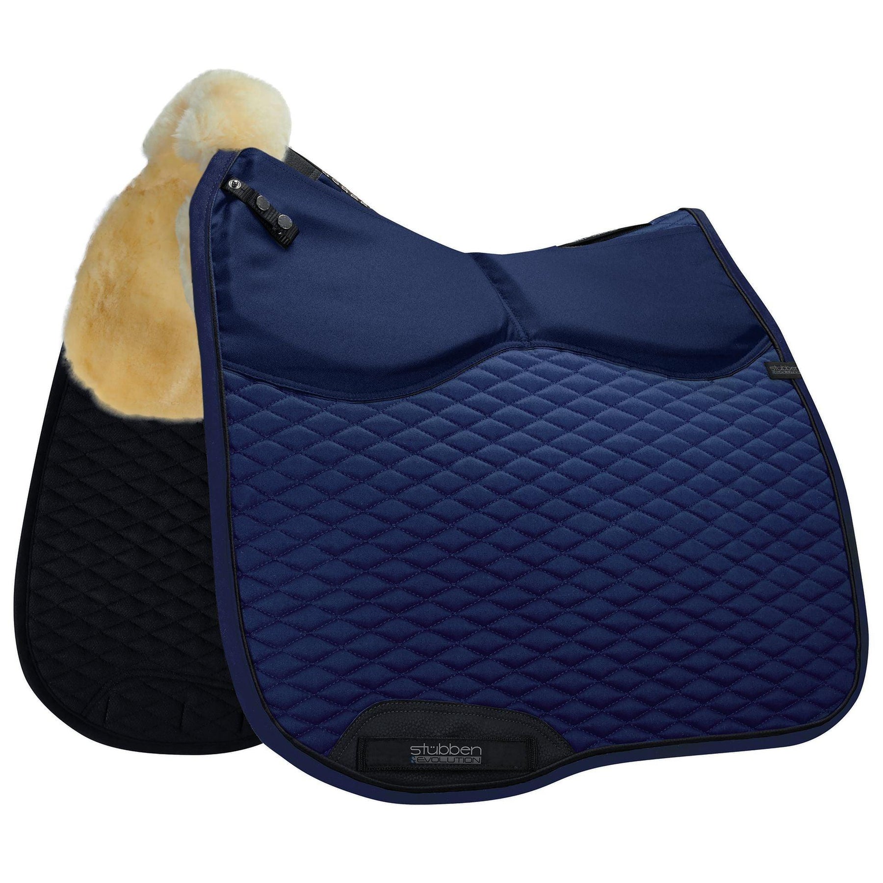 Stübben streamline adjuster lambswool dressage pad 24078