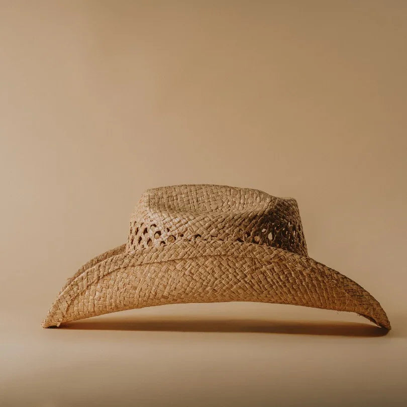 Sandoval Mazatlan raffia cowboy hat for ladies