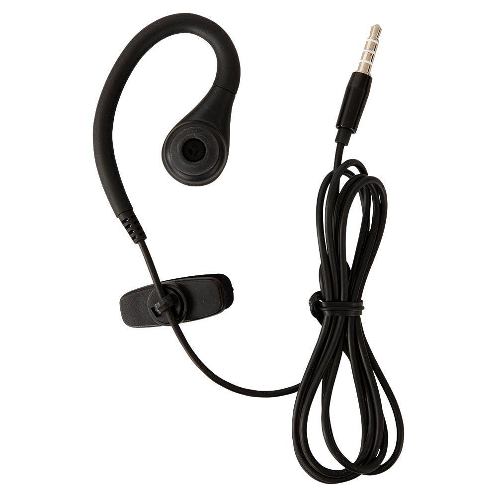 Whis flexible earpiece with cap