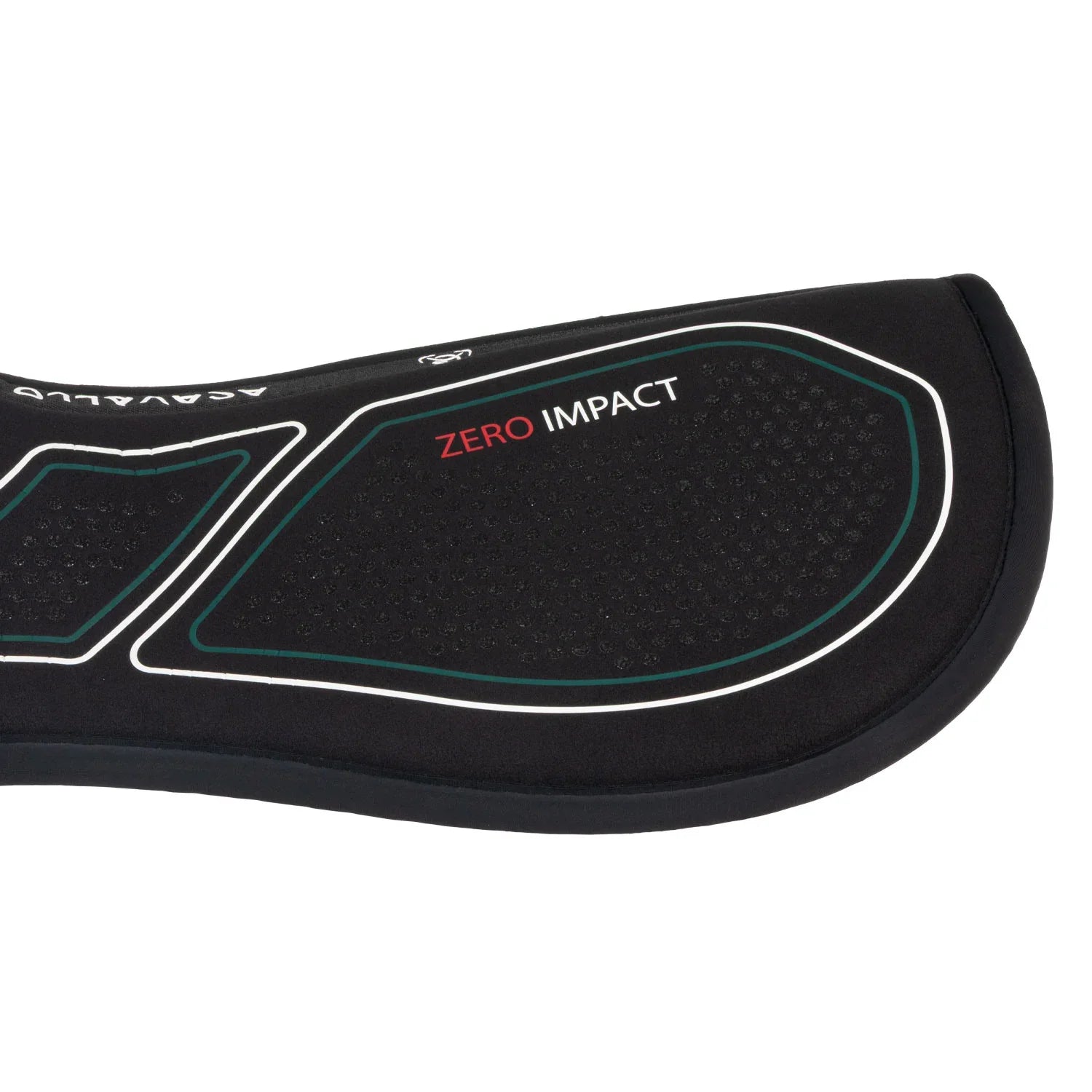 Acavallo sublime zero impact flat memory foam rear riser AC 895