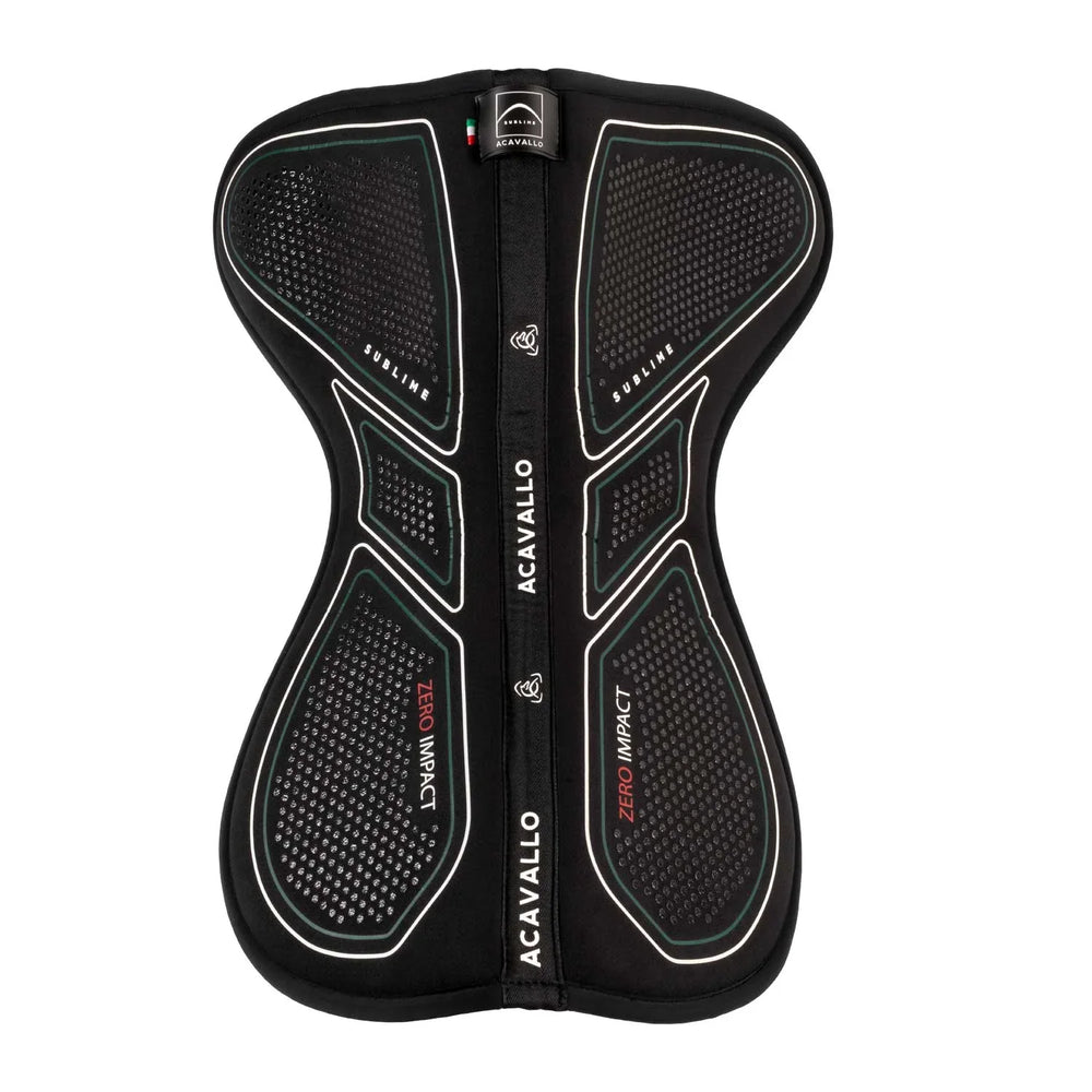 Acavallo sublime zero impact flat memory foam rear riser AC 895