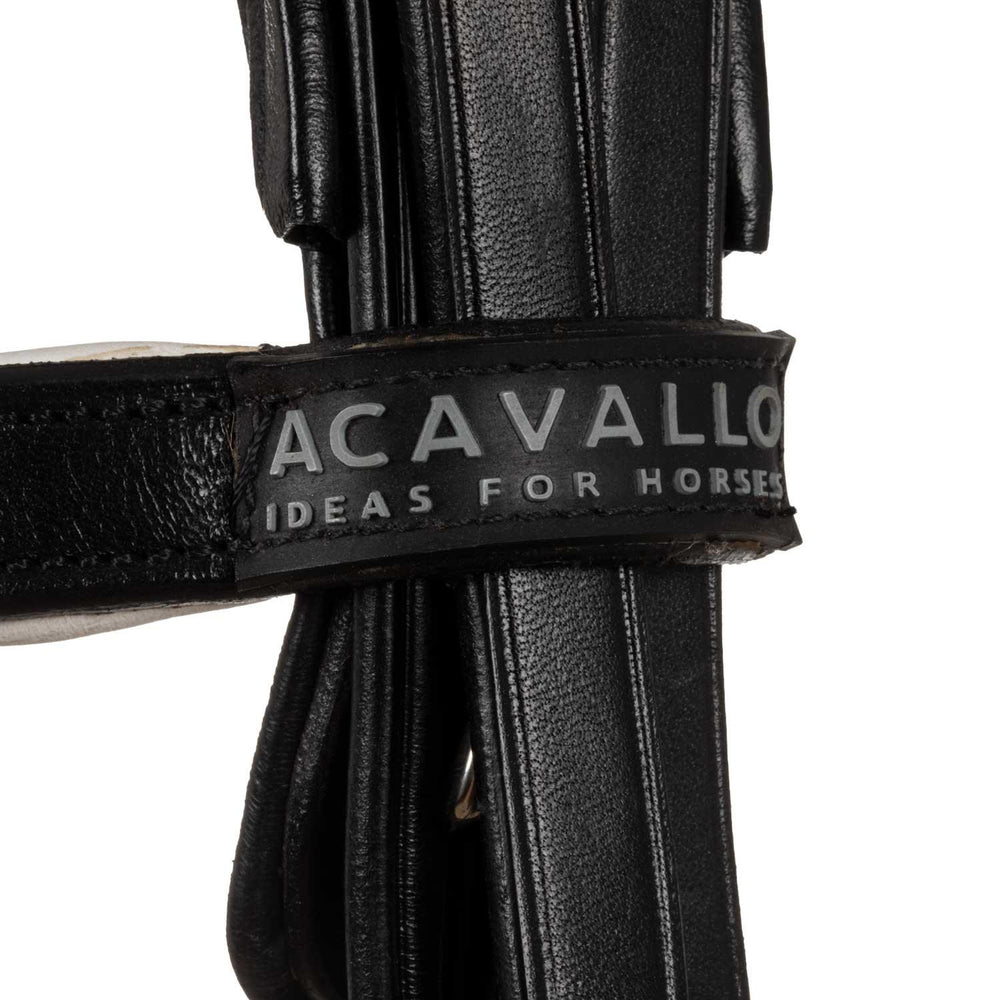 Acavallo parnaso bridle with double reins