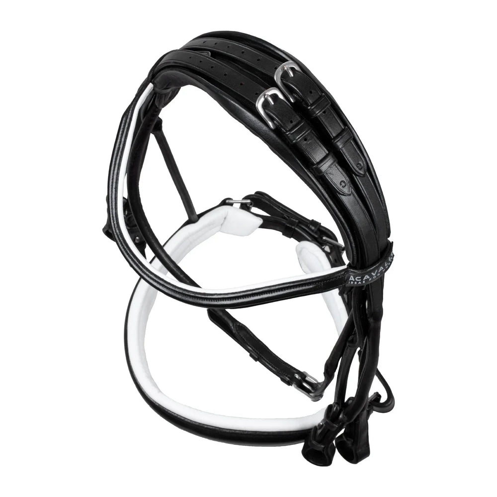 Acavallo parnaso bridle with double reins