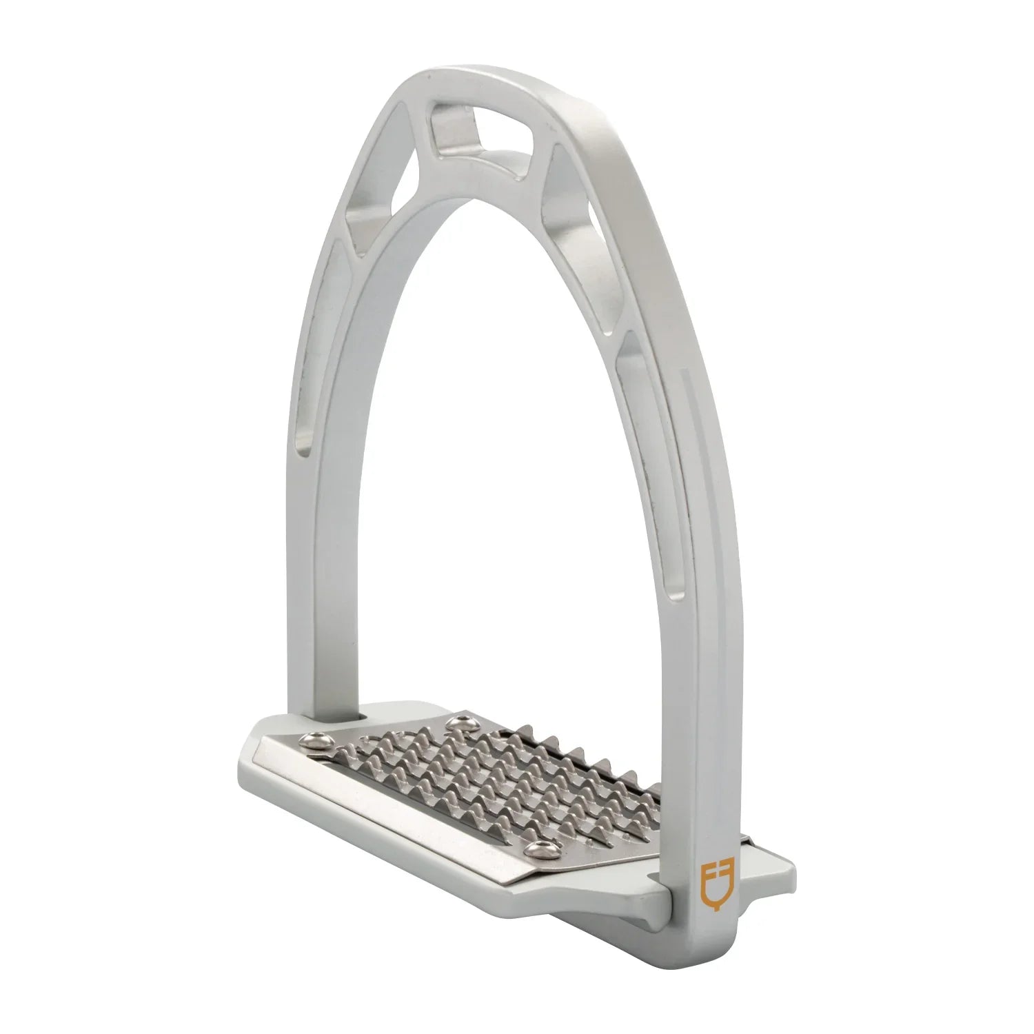 Equestro aluminium stirrups inclined