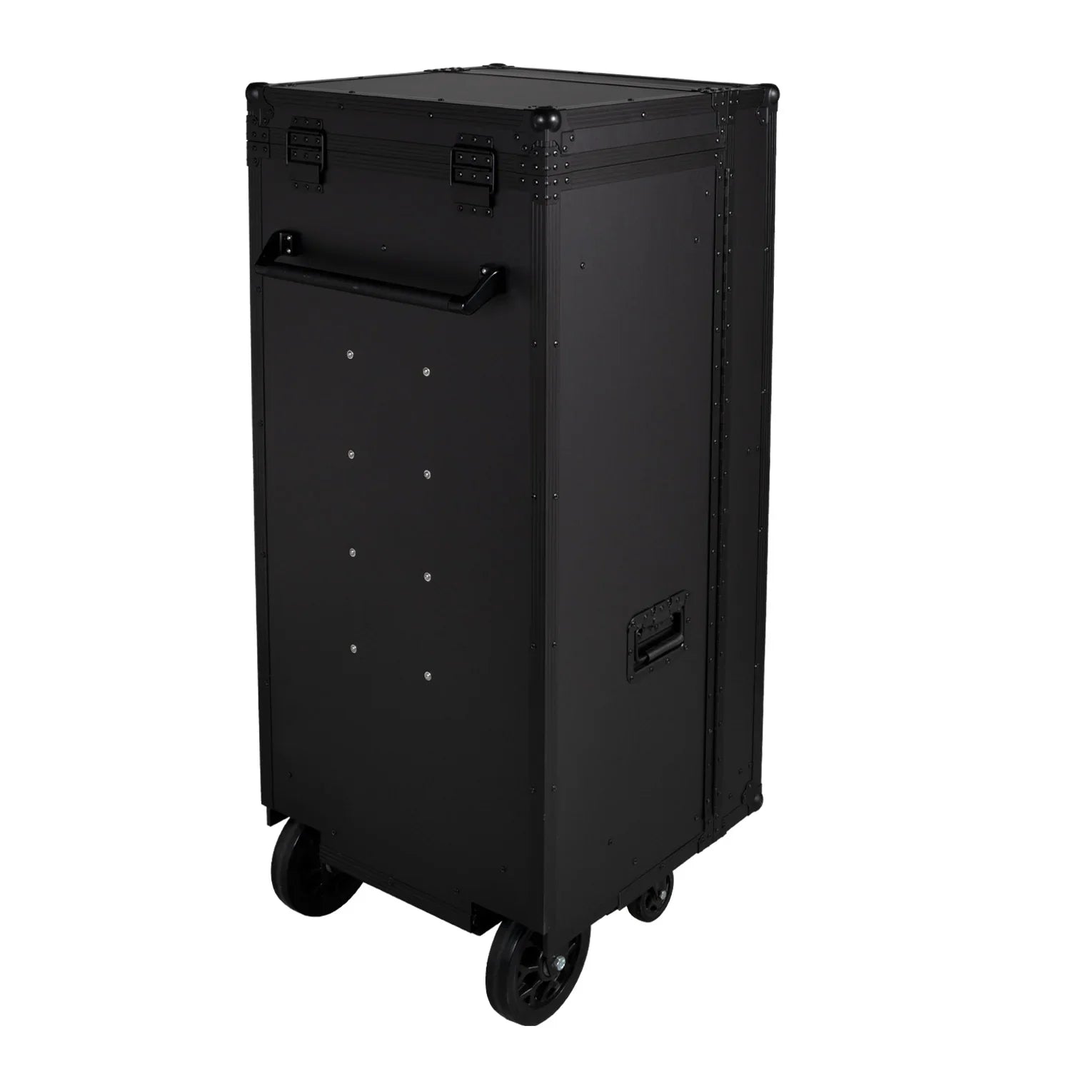Equestro black hardware saddle cabinet ETS 02101
