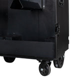 Equestro black hardware saddle cabinet ETS 02101
