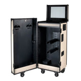 Equestro black hardware saddle cabinet ETS 02101