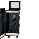 Equestro black hardware saddle cabinet ETS 02101