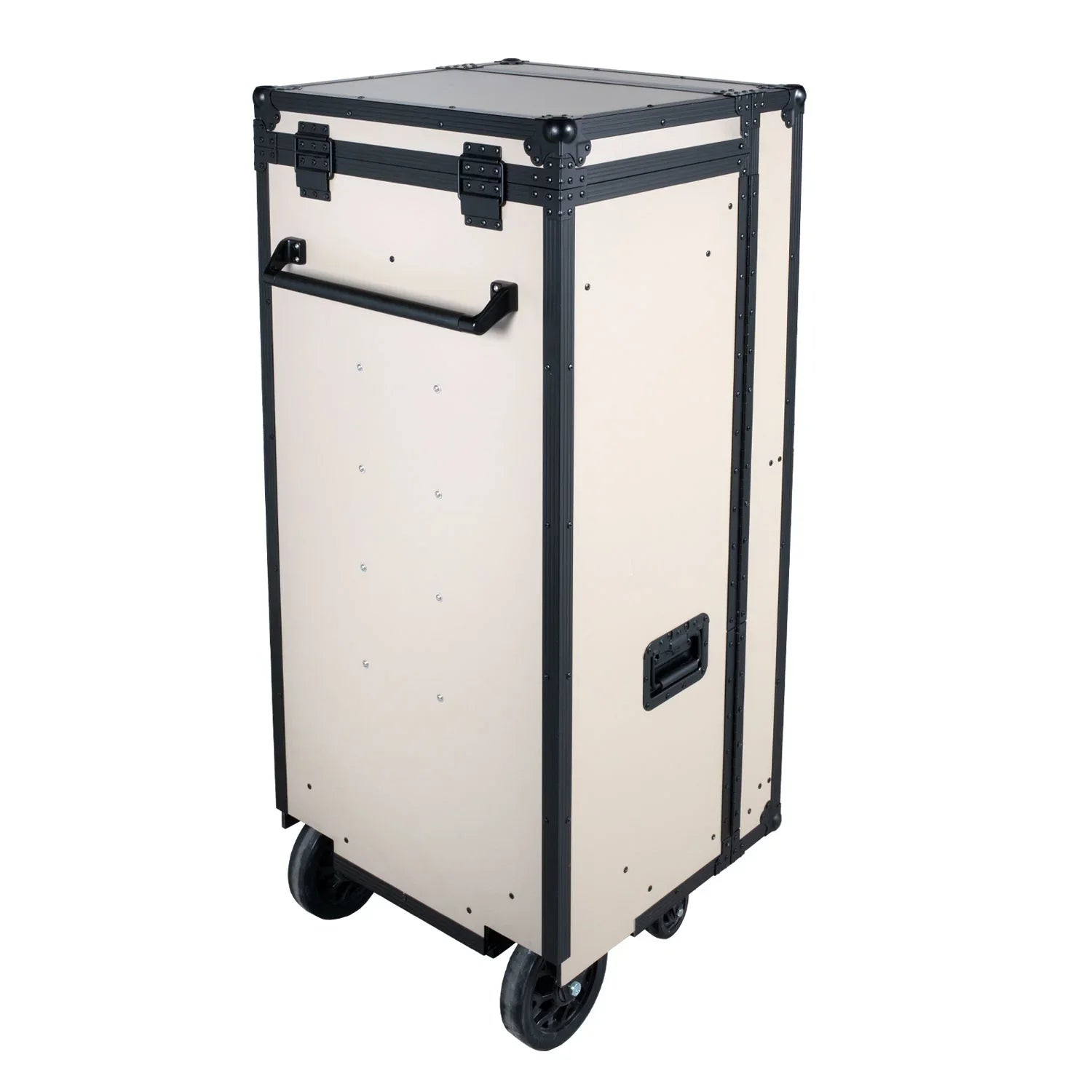 Equestro black hardware saddle cabinet ETS 02101