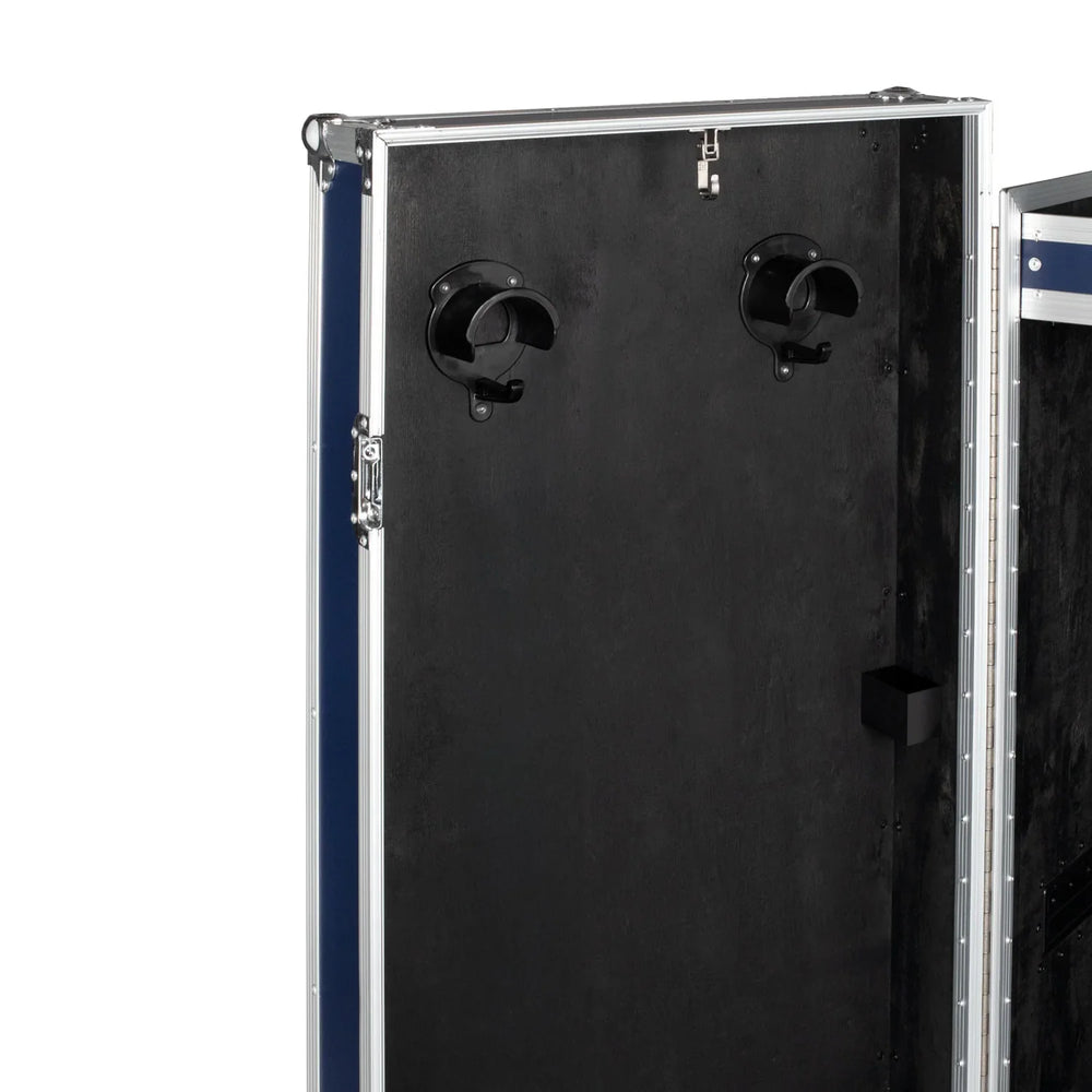 Equestro silver hardware saddle cabinet ETS 02102