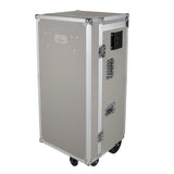 Equestro silver hardware saddle cabinet ETS 02102