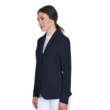 Equestro women's competition jacket with embossed logo