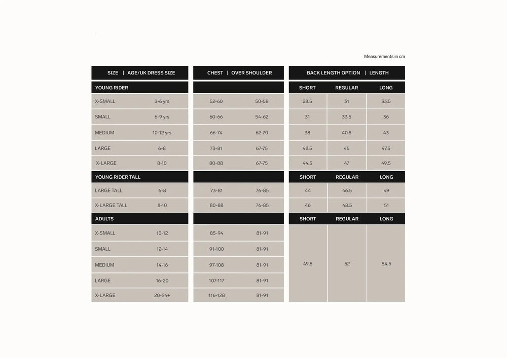 Racesafe HX3 black equestrian bodyprotector level 3