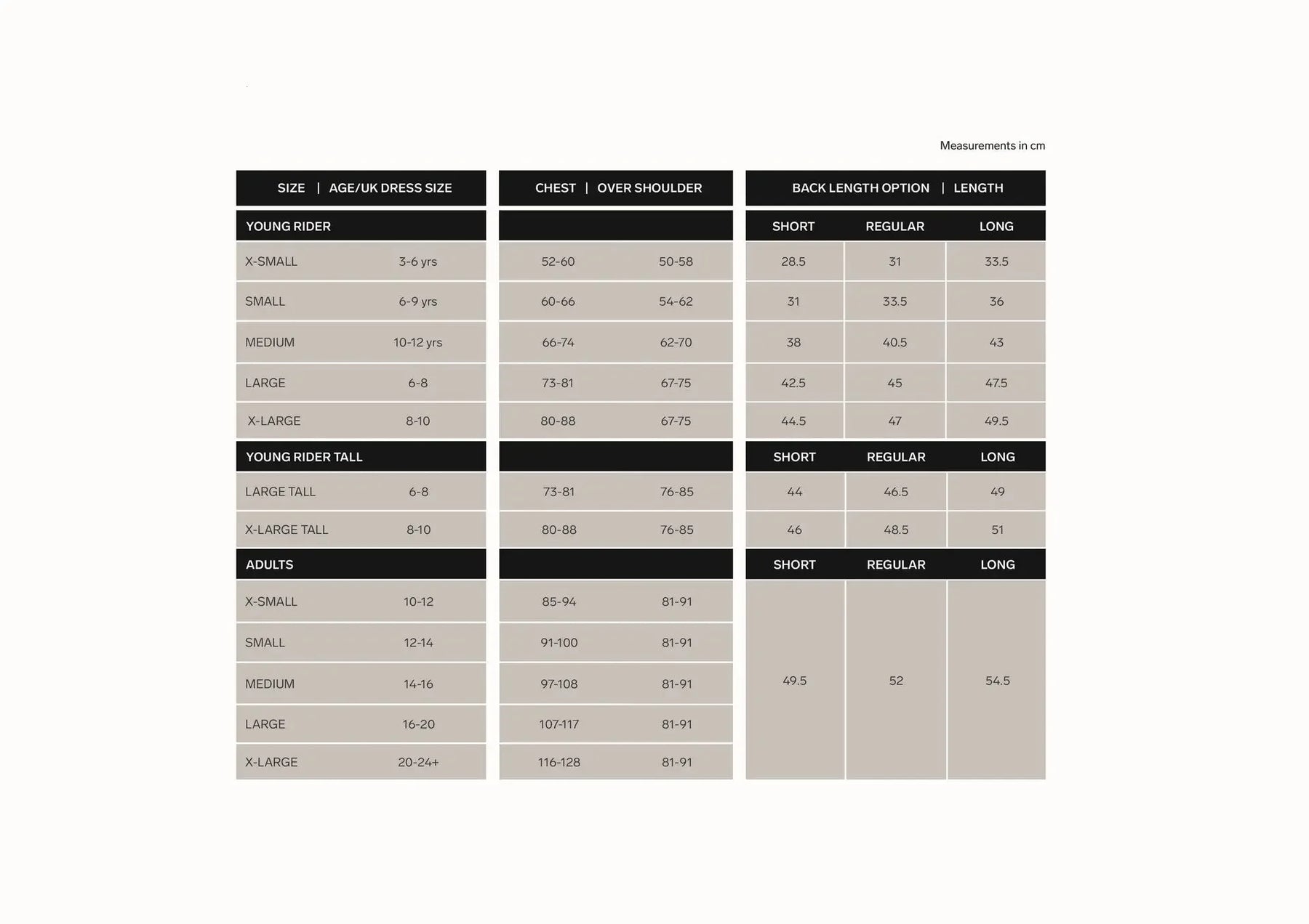 Racesafe HX3 black equestrian bodyprotector level 3