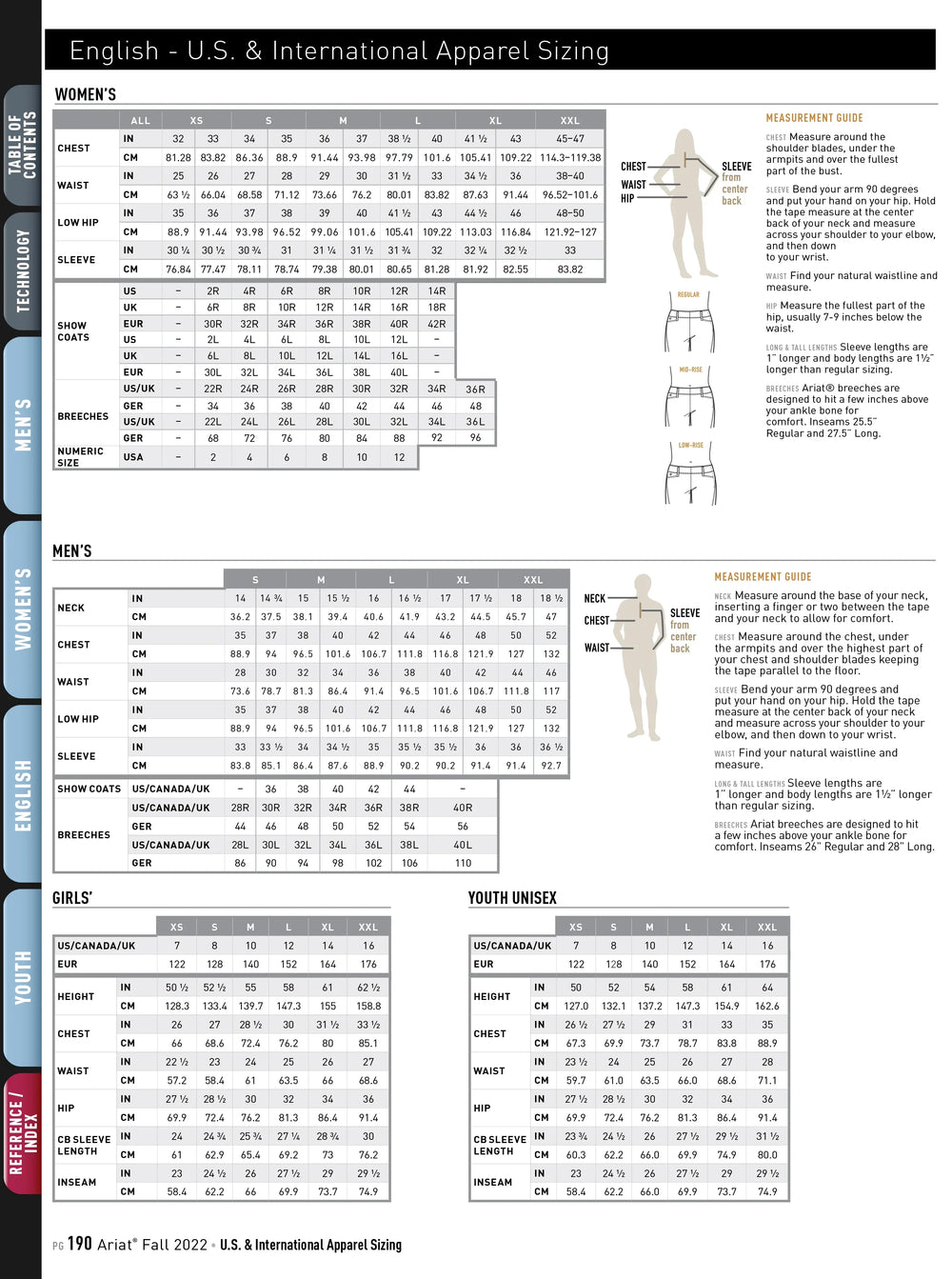 Ariat tri factor full seat tight for ladies