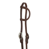 Lakota one ear leather headstall