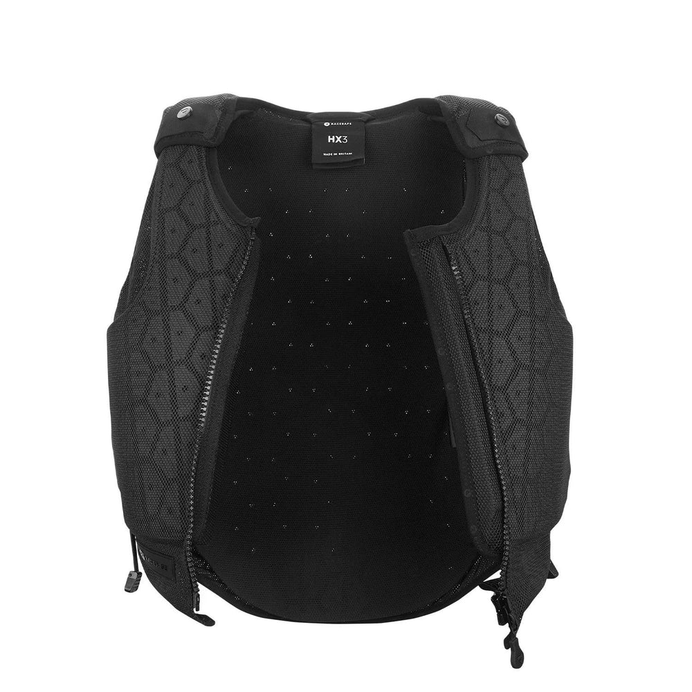 Racesafe HX3 black equestrian bodyprotector level 3