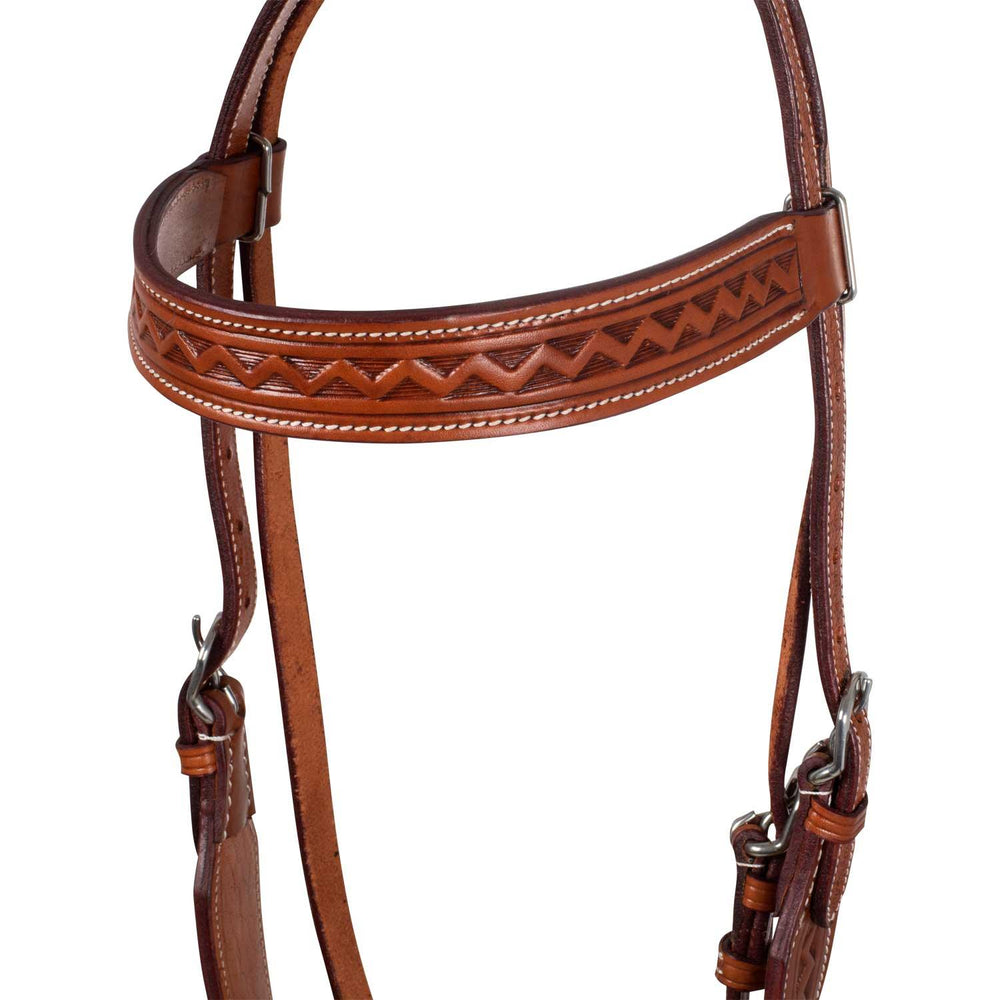 McBryan western headstall border stamp MBH01000