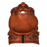 McBryan working ranch saddle pro flower  tooling MBH08009