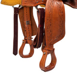 McBryan border stamp team penning saddle MBH08012
